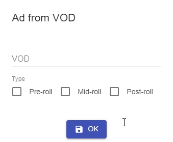 Campaigns - Ads Tab - Ad From VOD