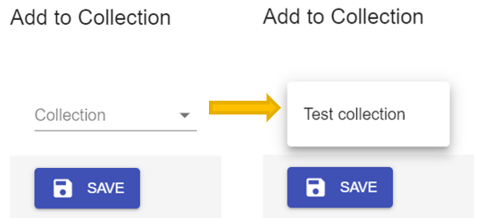 Bulk Actions Select Collection